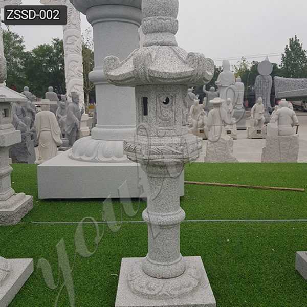 Outdoor Granite Tower Lantern for Sale