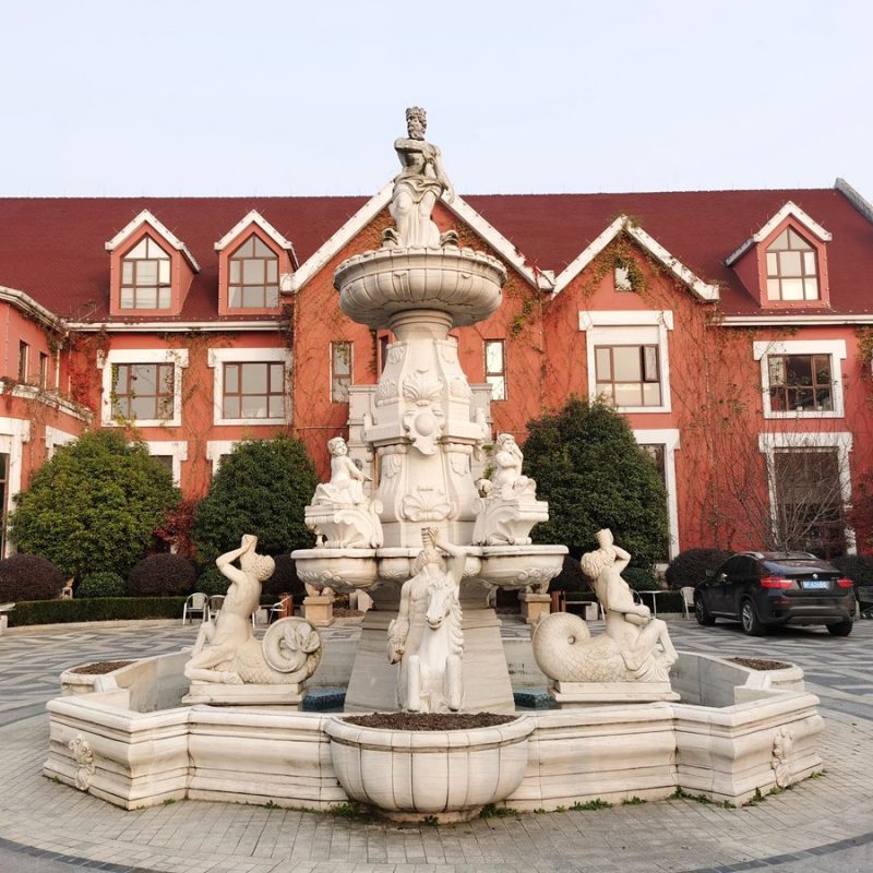 Poseidon sculpture Fountain factory supplier
