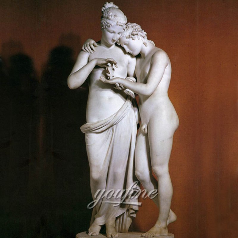 How Did Antonio Canova CreateThis Famous Cupid and Psyche Standing Marble Statue?