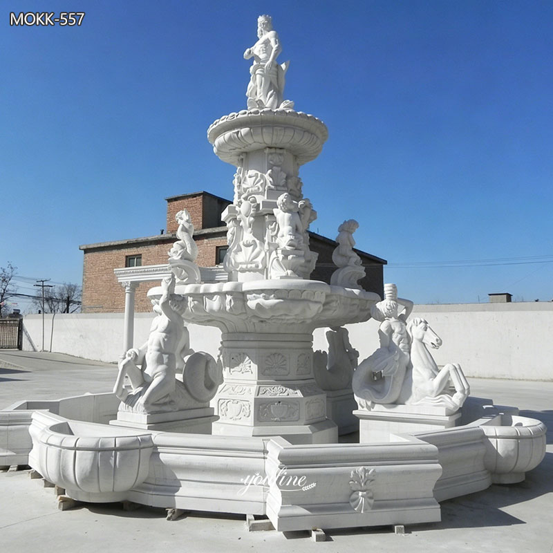 large Poseidon fountain
