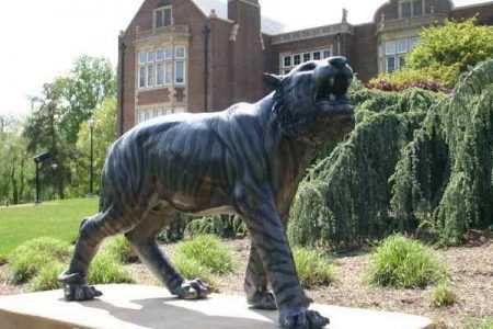Outdoor Bronze Life-size Tiger Statue Garden Decor Factory