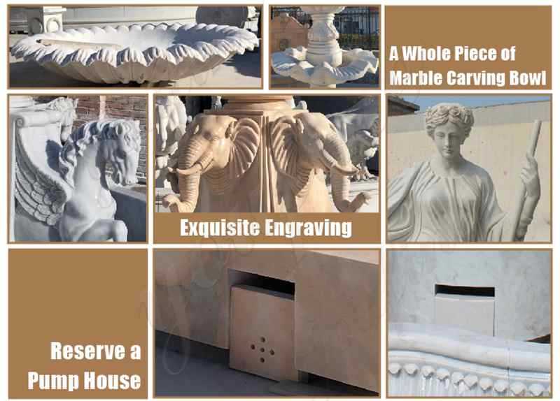 natural stone water fountains