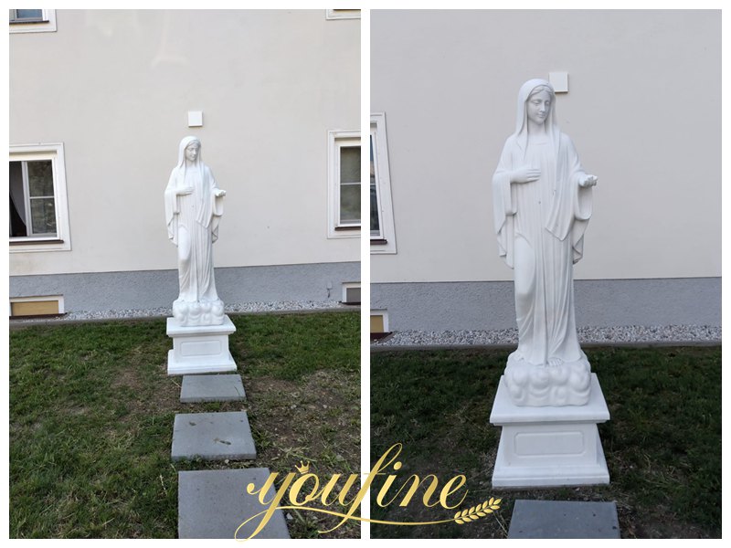 marble Blessed Virgin Mary Marble Statue feedback