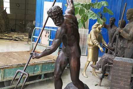 Buy Famous Greek Casting Bronze Life Size Poseidon Statue BOKK-777