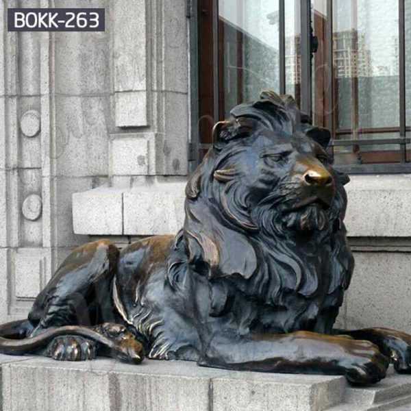 Casting Bronze Lion Statue for Outdoor Driveway Manufacturer