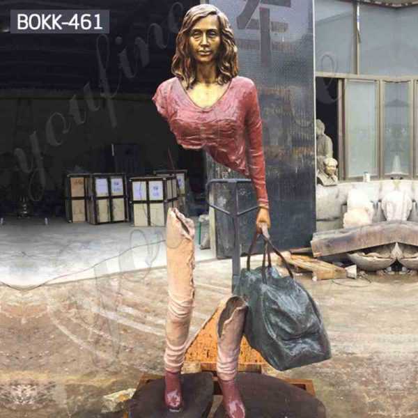 Custom Made Bronze Bruno Catalano Travelers Sculpture for Sale