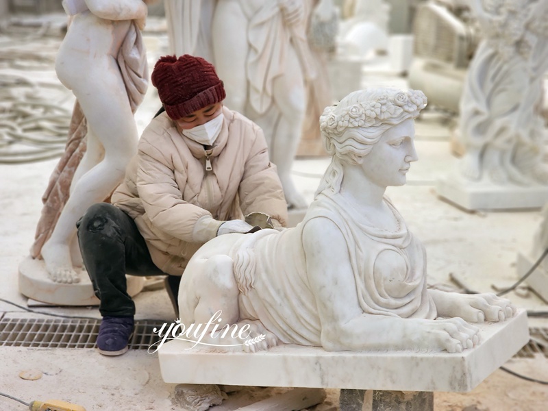 Sphinx Statue process