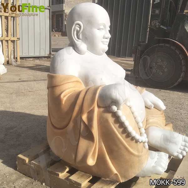 High Quality Sitting Maitreya Buddha Marble Statue