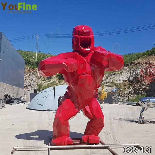 Large Orangutan statue