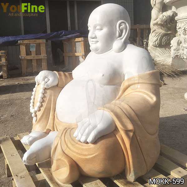 Sitting Maitreya Buddha Marble Statue