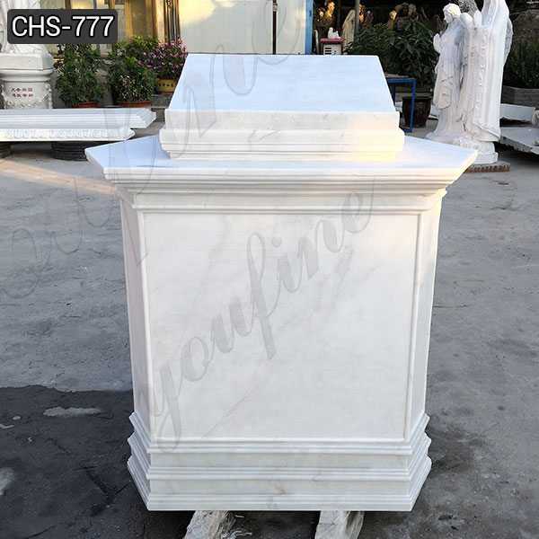 White Marble Pulpit