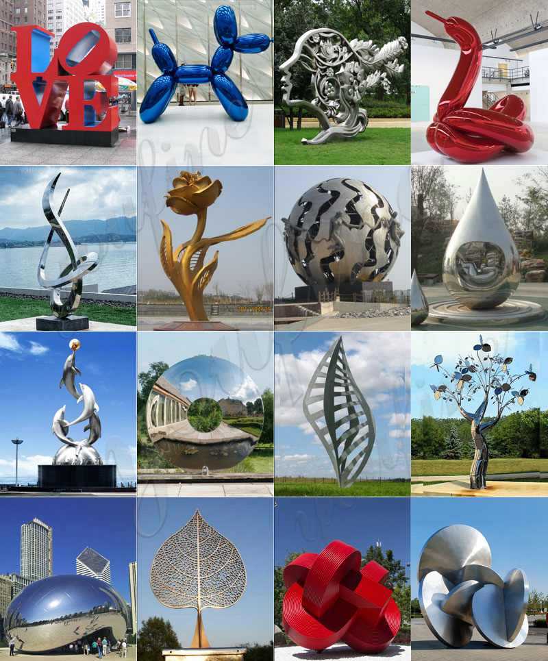 large outdoor metal sculptures