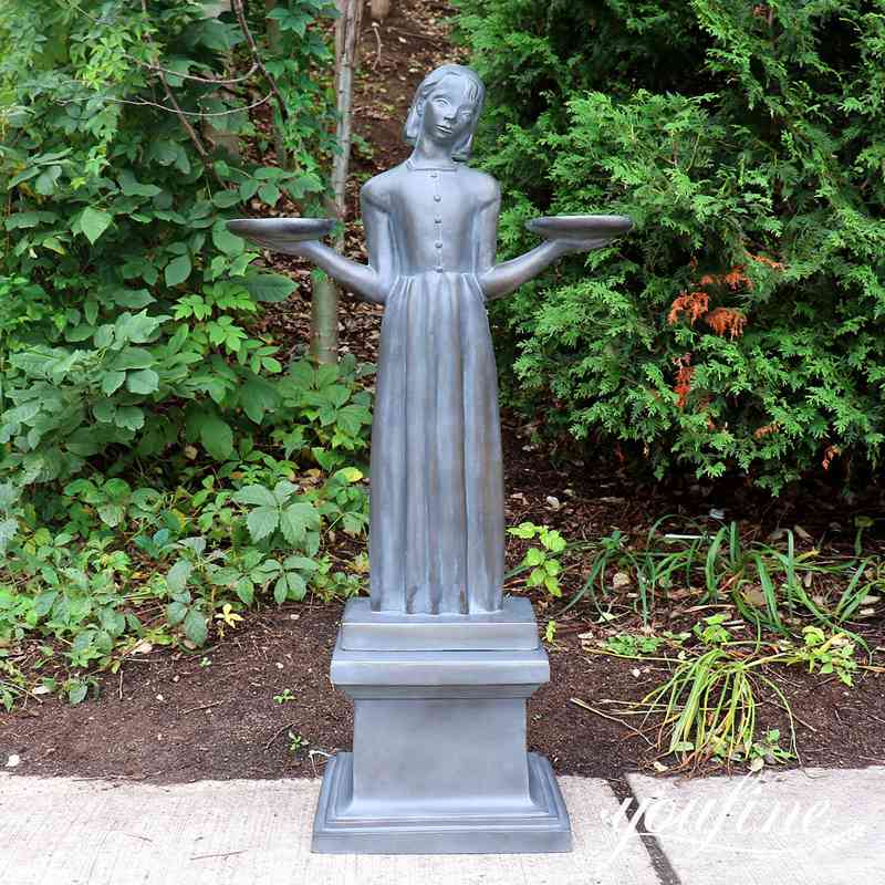 Custom Made Life Size Savannah’s Bird Girl Bronze Statue for Sale BOKK-775
