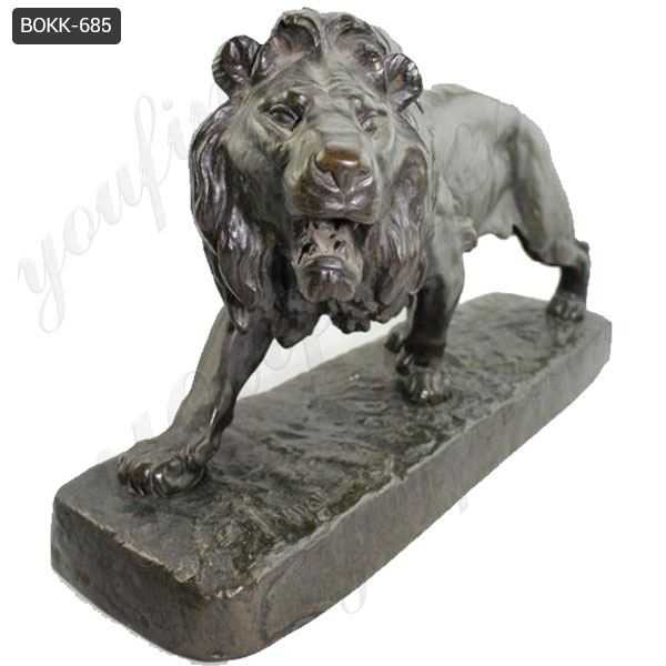 Antique Bronze Lion Statue for Home Decor Wholesale