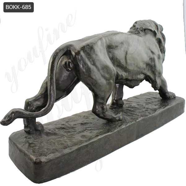 Antique Bronze Lion Statue for Home