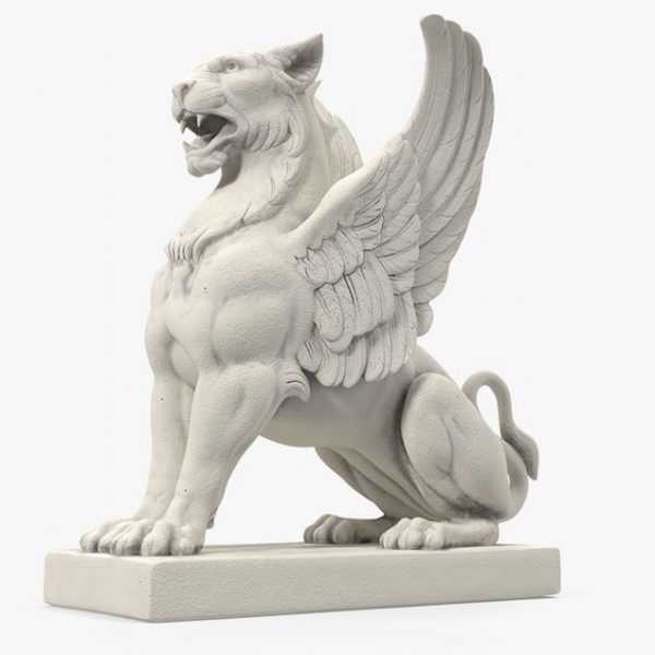 Griffin winged lion