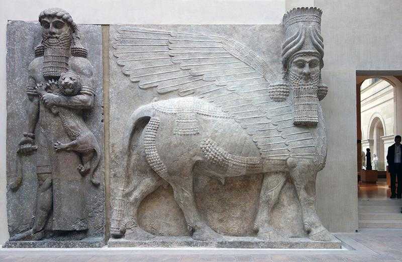 Lamassu winged lion