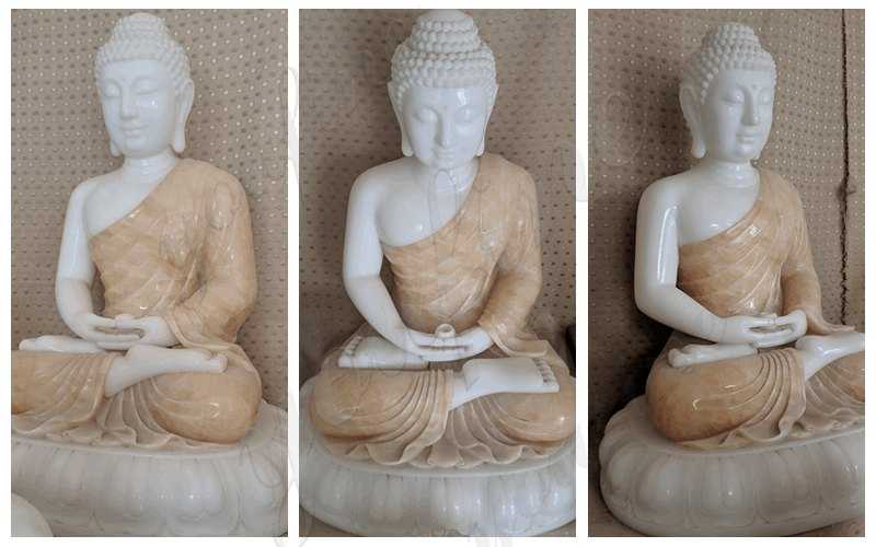 Large Marble Buddha Statue_