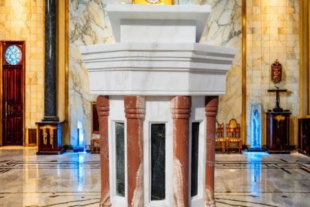 Life Size Marble Church Pulpit for Sale CHS-330