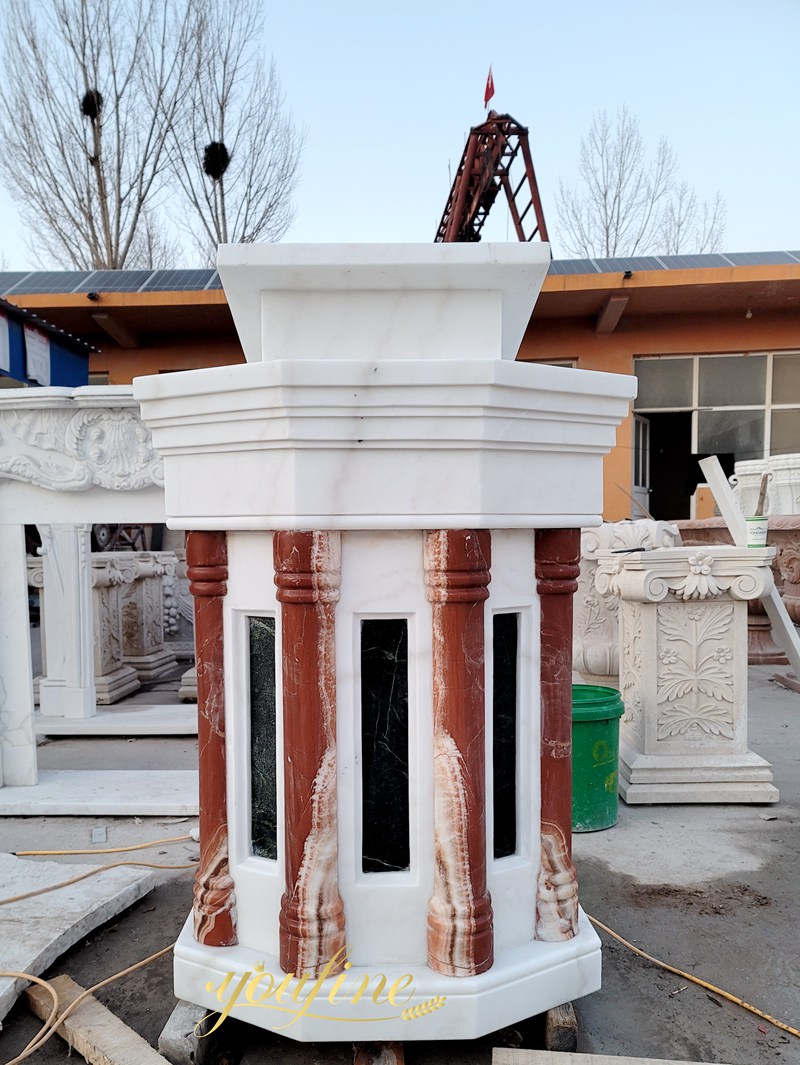 Life size Marble Pulpit