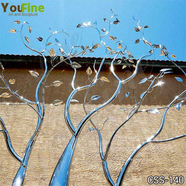 Outdoor Metal Tree Sculpture Free Standing Supplier