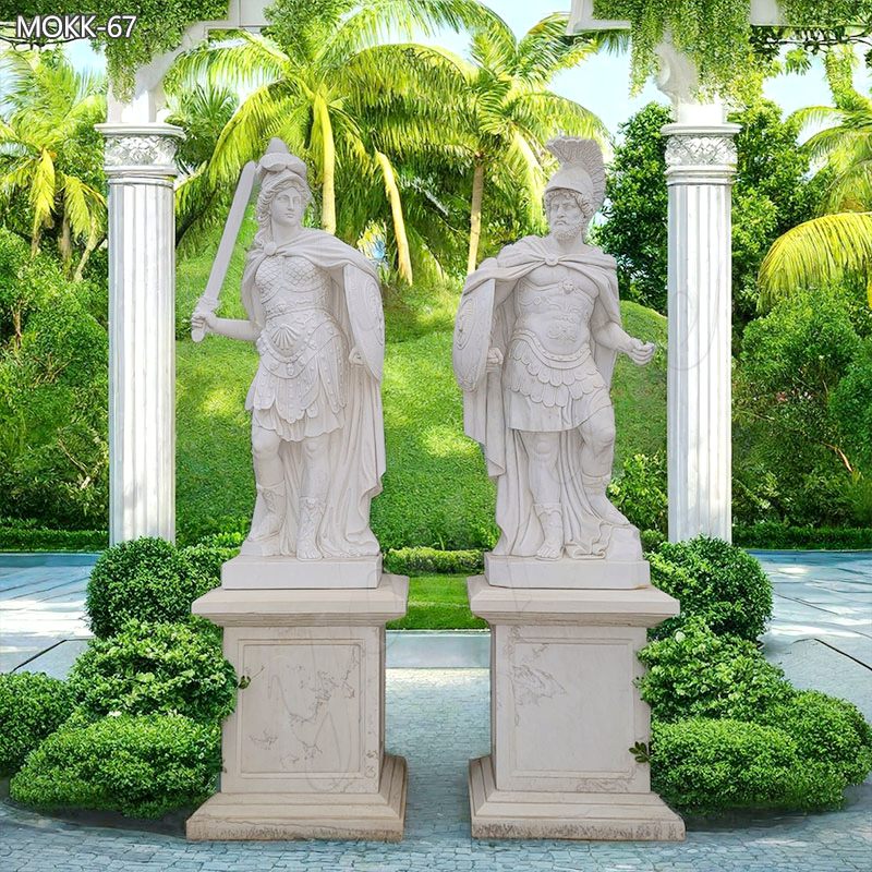 Famous Roman Marble Statues of Warriors for Sale MOKK-67