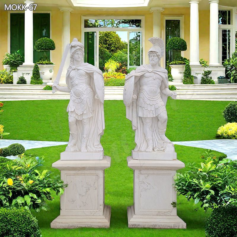 Roman-Marble-Statues-of-Warriors-5