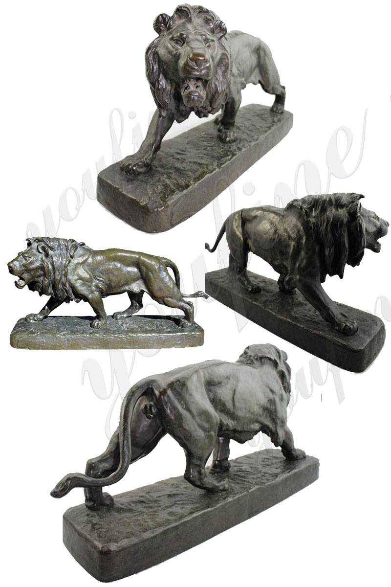 bronze lion statue for sale