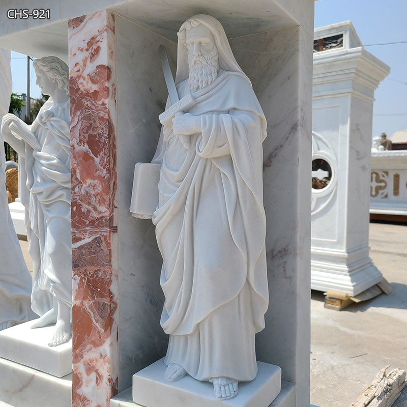 projeto do pódio da igreja com santo