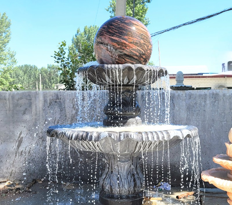 floating sphere fountain