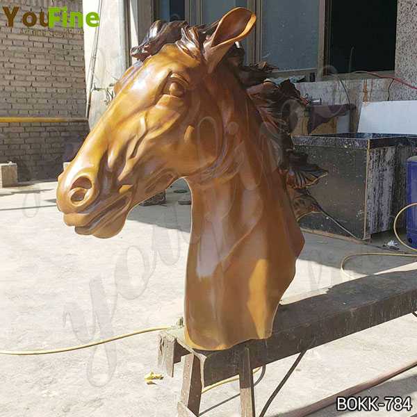 horse head sculpture for sale