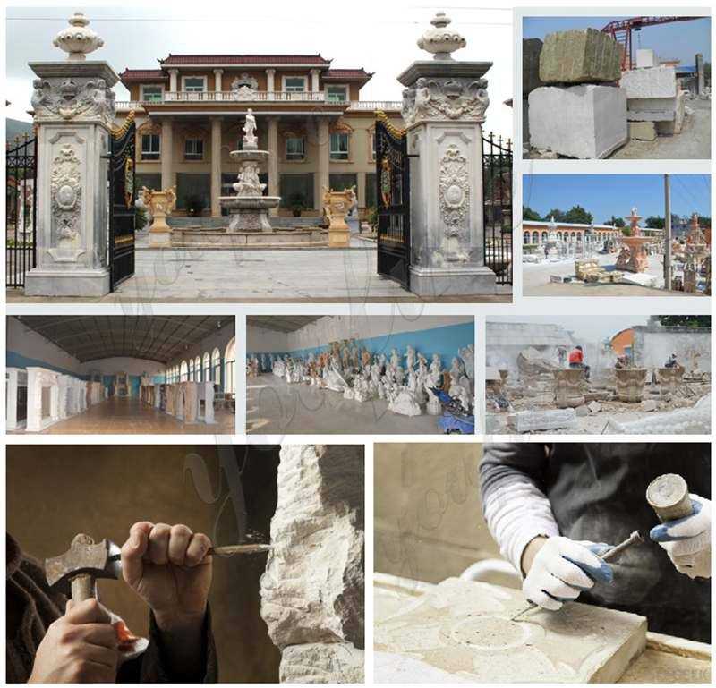 process of marble buddha statue