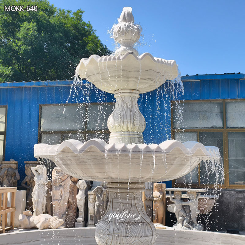 2 tier outdoor water fountain​
