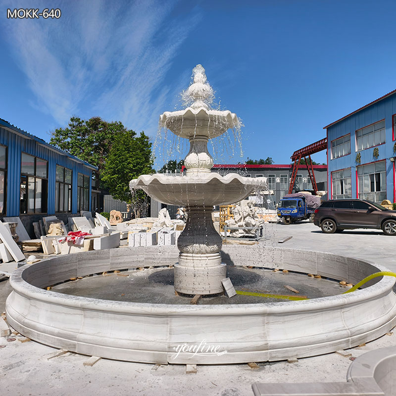 2 tier outdoor water fountain​