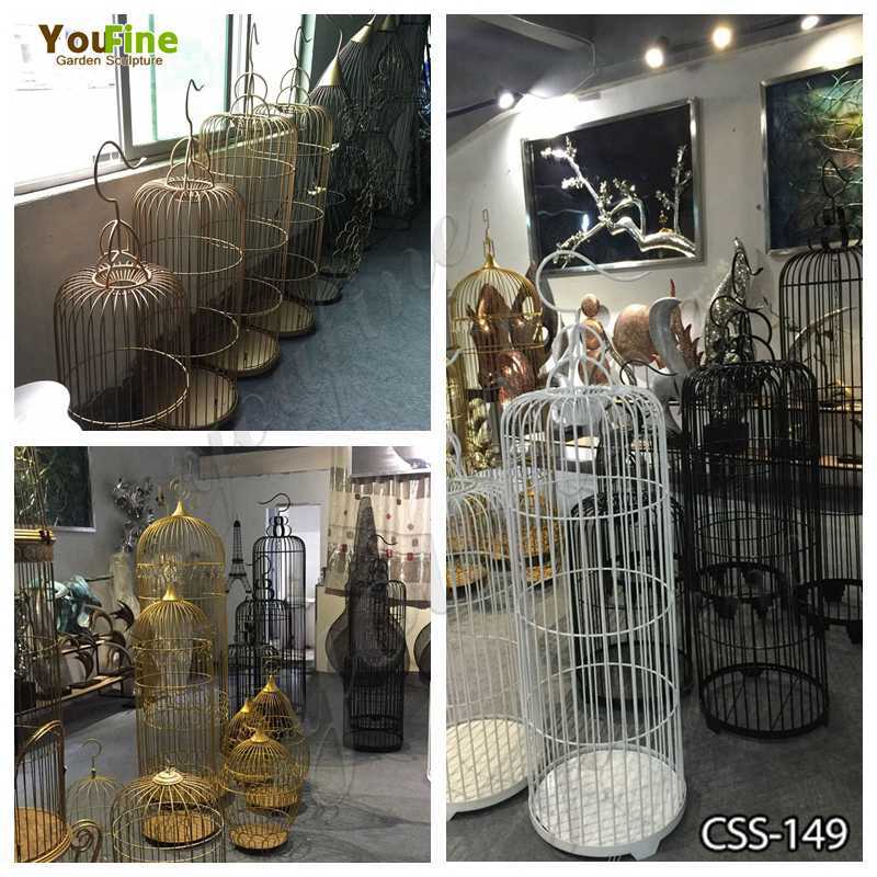 Beautiful Stainless Steel Bird Cages Various Designs