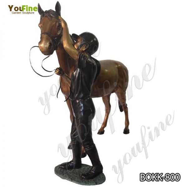 Buy Bronze Horse and Knight Statue