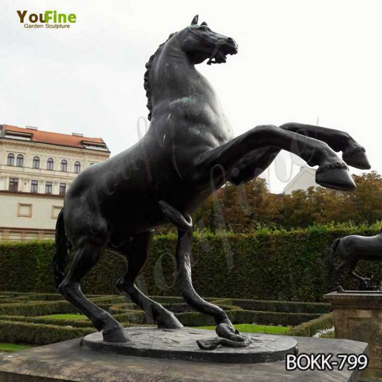 Craft Life Size Bronze Jumping Horse Statue for Sale BOKK799You Fine
