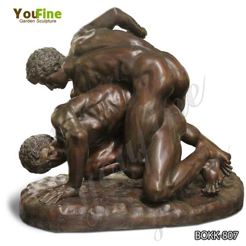 Famous Bronze Greco-Roman Wrestlers Statue for Sale BOKK-807