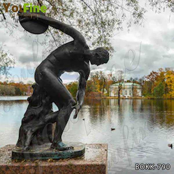 Famous Discobolus Bronze Art Statue for