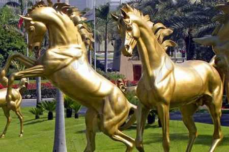 Hot Sale Outdoor Bronze Horse Statue for Garden BOKK-798