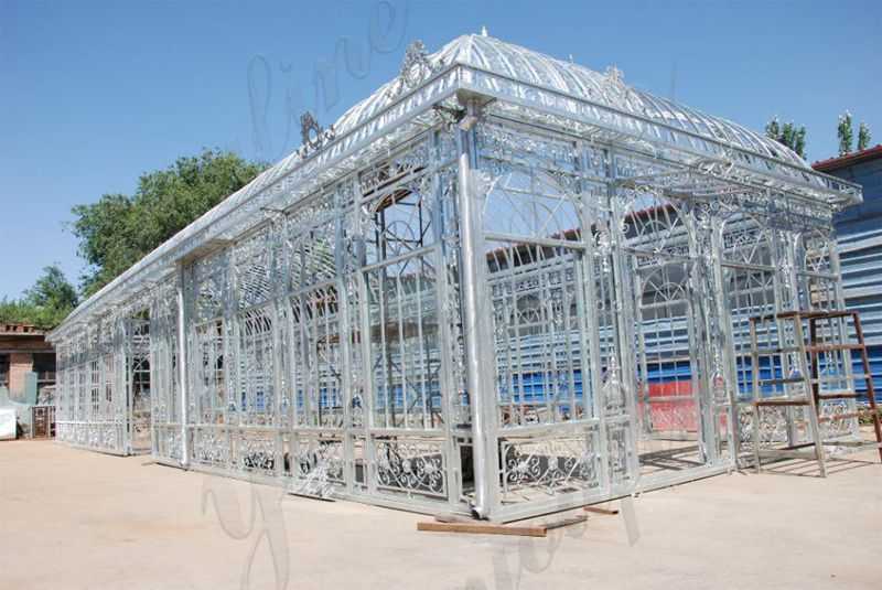 Large Metal Wrought Iron Gazebo