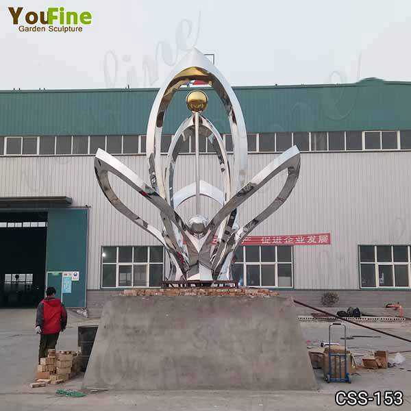 Large Outdoor Abstract Metal Sculptures for Sale