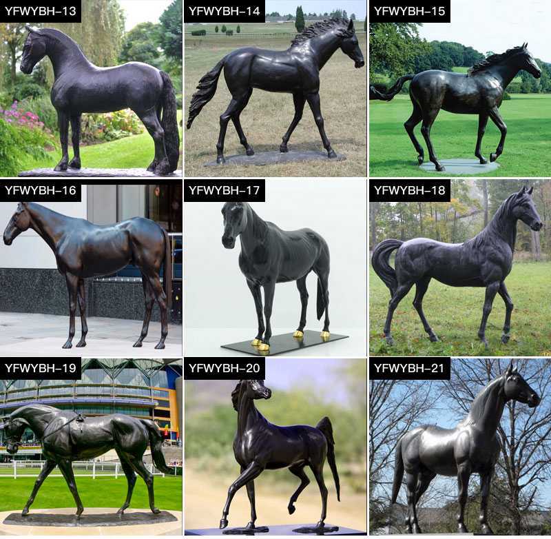 Life Size Bronze Horse Statues for Sale