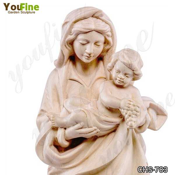 Life Size Marble Statue of the Bavarian Madonna