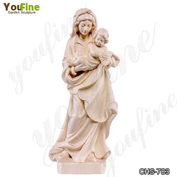 Marble Statue of the Bavarian Madonna for Sale