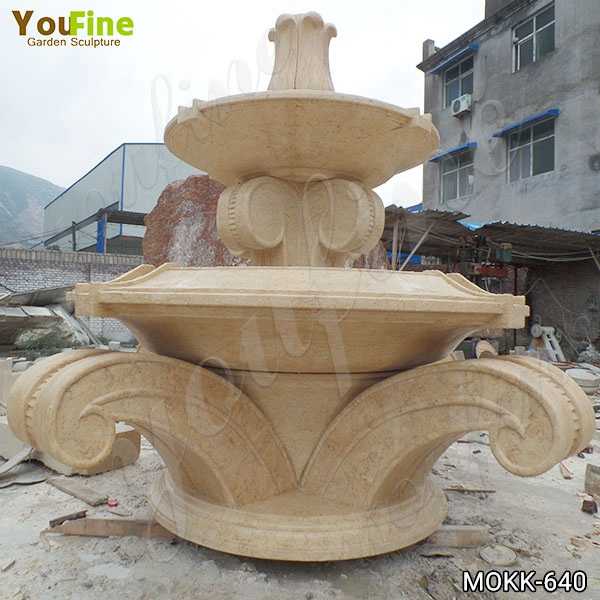 Marble Tiered Water Fountain