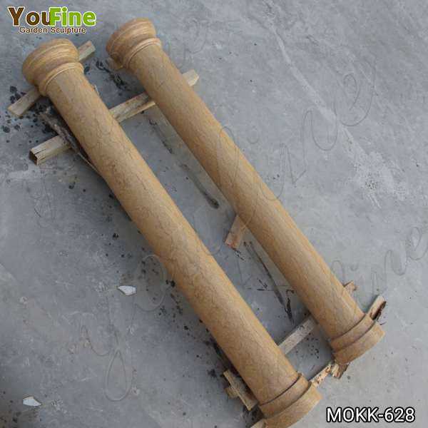 Natural Yellow Granite Tuscan Order Column Factory Supply