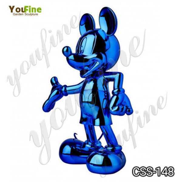 Stainless Steel Mickey Mouse Sculpture