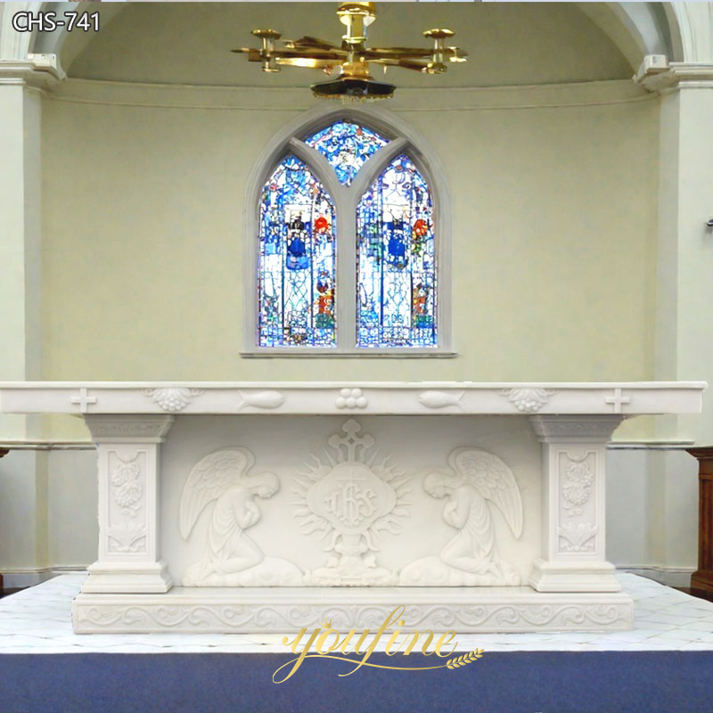 White Marble Church Altars