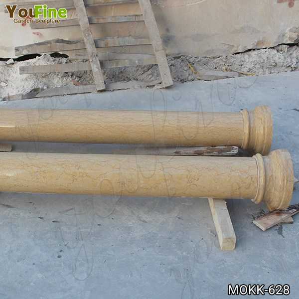 Natural Yellow Granite Tuscan Order Column Factory Supply MOKK-628